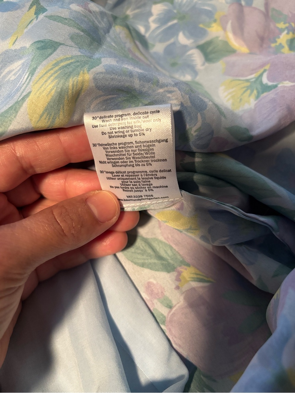 Anthropologie brand Baum und Pferdgarten Agacia Floral dress size US 10 BNWT - Picture 10 of 12